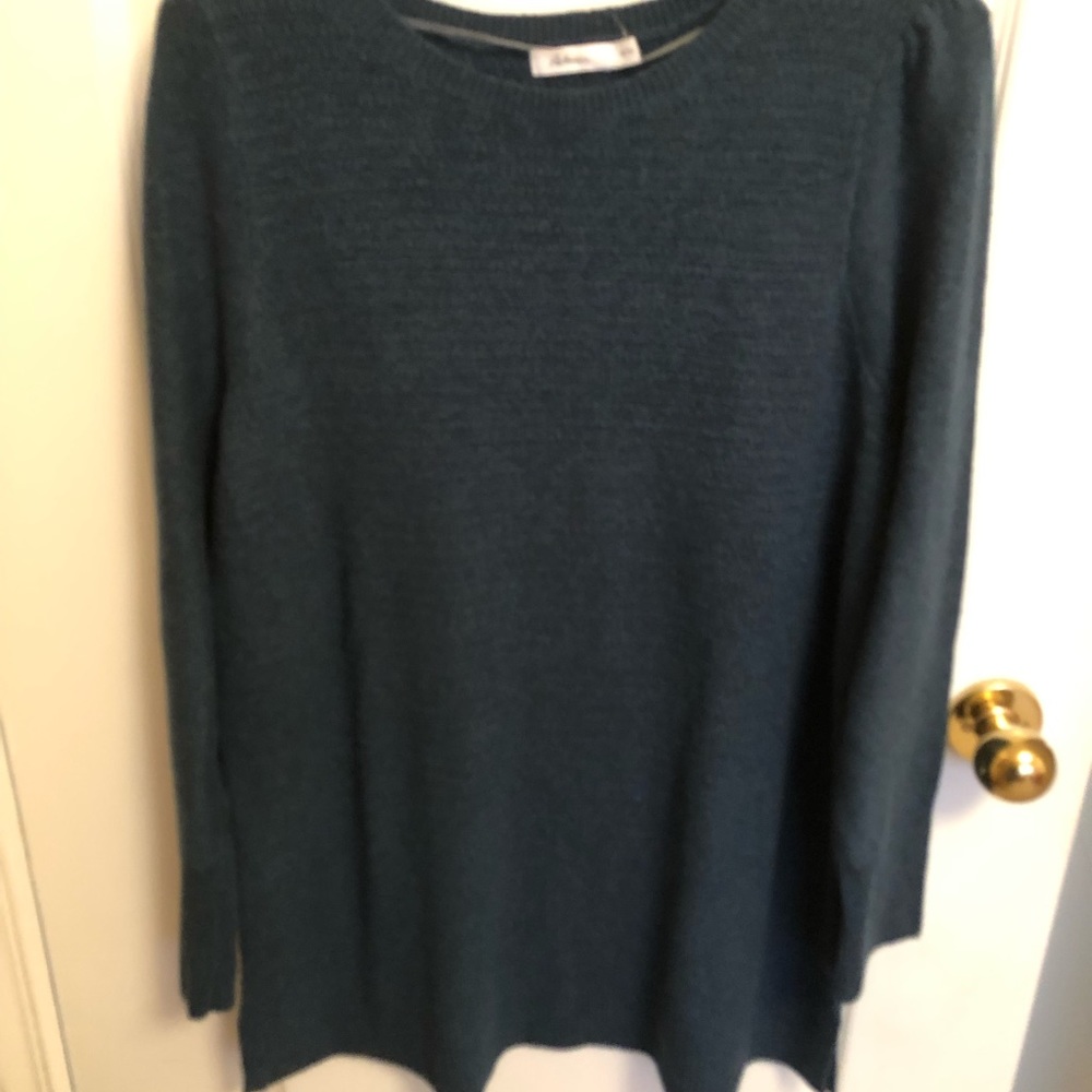 NWT Reitmans Long Sleeve Blue Sweater